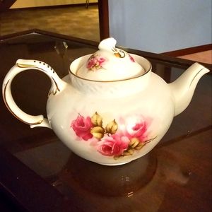 Small porcelain teapot